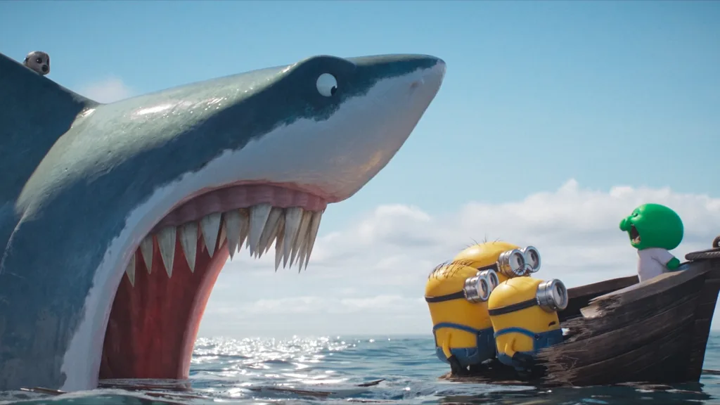minions-monstros-critica-tubarão